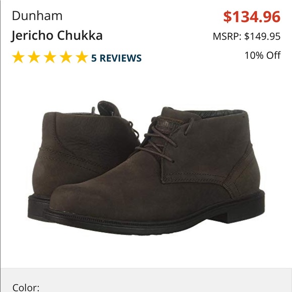 NWB Dunham Jericho Chukka Boots main image 4